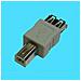 USB A / USB B M-F USB B USB A Nero cavo di interfaccia e adattatore - Foto miniatura 2