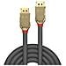 Cavo DisplayPort 1.4 per Installazioni Professionali e Ambienti Critici da 3 Metri Colore Oro - Foto miniatura 2