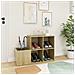 Scarpiera Ingresso Rovere Sonoma 105x35,5x70 Legno Multistrato - Foto miniatura 3