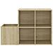 Scarpiera Ingresso Rovere Sonoma 105x35,5x70 Legno Multistrato - Foto miniatura 8