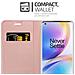 Custodia Compatibile Con Oneplus 8 Pro In Classy Oro Rosa - Coperchio Protettiva Con Chiusura Magnetica, Funzione Stand E Tasca Per Le Carte - Foto miniatura 4