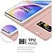 Custodia Compatibile Con Oneplus 8 Pro In Classy Oro Rosa - Coperchio Protettiva Con Chiusura Magnetica, Funzione Stand E Tasca Per Le Carte - Foto miniatura 5