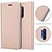 Custodia Compatibile Con Oneplus 8 Pro In Classy Oro Rosa - Coperchio Protettiva Con Chiusura Magnetica, Funzione Stand E Tasca Per Le Carte - Foto miniatura 6