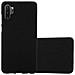 Custodia Compatibile Con Samsung Galaxy Note 10 Plus In Frost Nero - Coperchio Protettivo In Silicone Tpu Flessibile - Foto miniatura 1