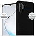 Custodia Compatibile Con Samsung Galaxy Note 10 Plus In Frost Nero - Coperchio Protettivo In Silicone Tpu Flessibile - Foto miniatura 3