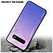 Custodia Compatibile Con Samsung Galaxy S10 4g In Rosa - Blu - Coperchio Protettivo Bicolore In Vetro Temperato E Silicone Tpu - Foto miniatura 4