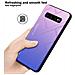 Custodia Compatibile Con Samsung Galaxy S10 4g In Rosa - Blu - Coperchio Protettivo Bicolore In Vetro Temperato E Silicone Tpu - Foto miniatura 6