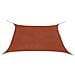Telo Ombreggiante Quadrato 5x5m Terracotta - Foto miniatura 3