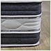 Materasso A Molle Insacchettate E Memory Piazza E Mezza 120x190 Tenerife Sfoderabile Alto 25cm A 7 Zone Con Fodera Silver Fresh Agli Ioni D'argento - Foto miniatura 4