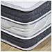 Materasso A Molle Insacchettate E Memory Piazza E Mezza 120x190 Tenerife Sfoderabile Alto 25cm A 7 Zone Con Fodera Silver Fresh Agli Ioni D'argento - Foto miniatura 2