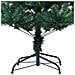Albero Di Natale Artificiale Punte Iridescenti Verde 120 Cm Pvc - Foto miniatura 2