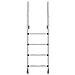 Scala Per Piscina 54x38x184,5 Cm Acciaio Inox 304 - Foto miniatura 3