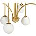 Lampadario Forbes Metallo Oro - Foto miniatura 6