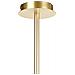 Lampadario Forbes Metallo Oro - Foto miniatura 8
