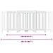 Copertura Termosifone Bianca 205x21,5x83,5 Cm Legno Multistrato - Foto miniatura 9