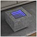 Tavolino Salotto Con Led Grigio Cemento 60x60x40 Cm Multistrato - Foto miniatura 1