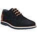 Simone Sneakers Pelle Scamosciata /nabuk Scarpe Uomo Blu Eu 42, 331-9711k-1400-4100 - Foto miniatura 1