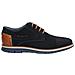 Simone Sneakers Pelle Scamosciata /nabuk Scarpe Uomo Blu Eu 42, 331-9711k-1400-4100 - Foto miniatura 2