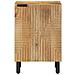 Mobiletto Da Bagno Marrone 38x33,5x58 Cm Legno Di Mango - Foto miniatura 3