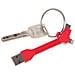 Connettore 2 In 1 Semirigido Ip5/6 E Micro Usb 8x2 Cm. Colore Rosso - Foto miniatura 3