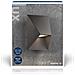 Pontio 15 Lampada Da Parete Compatta 25w Ip54, Nero - Foto miniatura 2