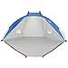 Tenda da Spiaggia Blu Azzurro 268x223x125 cm in Poliestere 185T - Foto miniatura 7