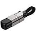 Cavo Dati 6-in-1 - Design Portachiavi Grigio Scuro E Nero - Foto miniatura 4