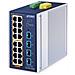 ndustrial L2+ 16-Port 10/100/1000T 802.3at PoE + 4-Port 10G SFP+ Managed Ethernet Switch Gestito L2+ Gigabit Ethernet (10/100/1000) Supporto Power over Ethernet (PoE) Alluminio, Blu - Foto miniatura 1
