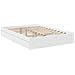 Giroletto con Cassetti Bianco 135x190 cm in Legno Multistrato - Foto miniatura 6