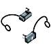Adattatore Usb-c Maschio A Maschio Ad Angolo Retto 3d 240w - Trasferimento Dati 120gbps (confezione Da 2) Blue - Foto miniatura 1