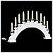 Arco di Candele di Natale con 10 Candele LED Bianco - Foto miniatura 5