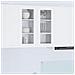 Armadio pensile con porta Riga 2 pcs Bianco 40 x 31 x 80 cm - Foto miniatura 2