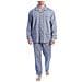 Pigiama Da Uomo In Popeline Di Cotone Klp5 - Foto miniatura 1