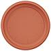 Vassoio Rotondo per Fiori 6 pcs Rosso Mattone Ø 23,5 x 2,5 cm - Foto miniatura 7