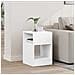 Tavolino Bianco 30,5 x 30 x 45 cm Legno multistrato - Foto miniatura 2