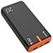 EnerGen 20000 mAh Nero, Arancione - Foto miniatura 6
