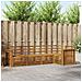 Set divani 5 pcs Naturale Legno di Acacia Massello - Foto miniatura 2