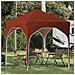 Tenda per feste a pop-up 194 x 194 x 245 cm Terracotta - Foto miniatura 2