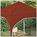 Tenda per feste a pop-up 194 x 194 x 245 cm Terracotta - Foto miniatura 4