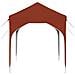 Tenda per feste a pop-up 194 x 194 x 245 cm Terracotta - Foto miniatura 6