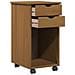 Mobile con Ruote Marrone Miele 34 x 39 x 65,5 cm - Foto miniatura 4