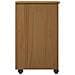 Mobile con Ruote Marrone Miele 34 x 39 x 65,5 cm - Foto miniatura 6