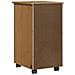 Mobile con Ruote Marrone Miele 34 x 39 x 65,5 cm - Foto miniatura 7