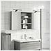 Set di Armadi da Bagno con lo scaffale 3 pcs 100 x 10,5 x 50 cm - Foto miniatura 4