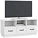 Mobile TV Bianco Lucido 102 x 34,5 x 47 cm Legno ingegnerizzato - Foto miniatura 2