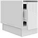 Mobile TV Bianco Lucido 102 x 34,5 x 47 cm Legno ingegnerizzato - Foto miniatura 7