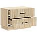 Armadio da Notte con cassetto Rovere Sonoma 62 x 34,5 x 44,5 cm - Foto miniatura 3