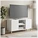 Mobile TV Bianco 102 x 34,5 x 50 cm Legno ingegnerizzato - Foto miniatura 2