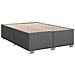Letto box spring con materasso Grigio Scuro 140 x 190 cm - Foto miniatura 7