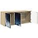 Mobile TV da Parete RAALTE 102 x 33 x 40 cm Rovere Sonoma - Foto miniatura 3